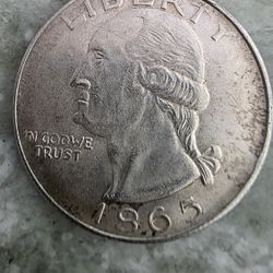 1865 Dollar Coin