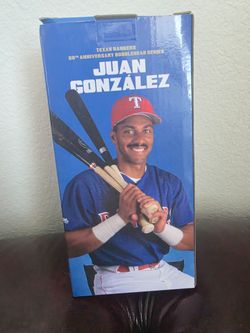 Juan Gonzalez Texas Rangers bobble head