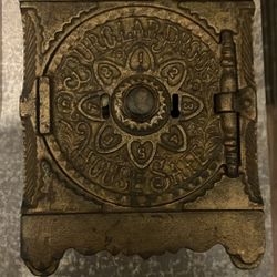 J&E Stevens Co. 1897 Steel Safe