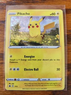 Pokemon  Pikachu Holo