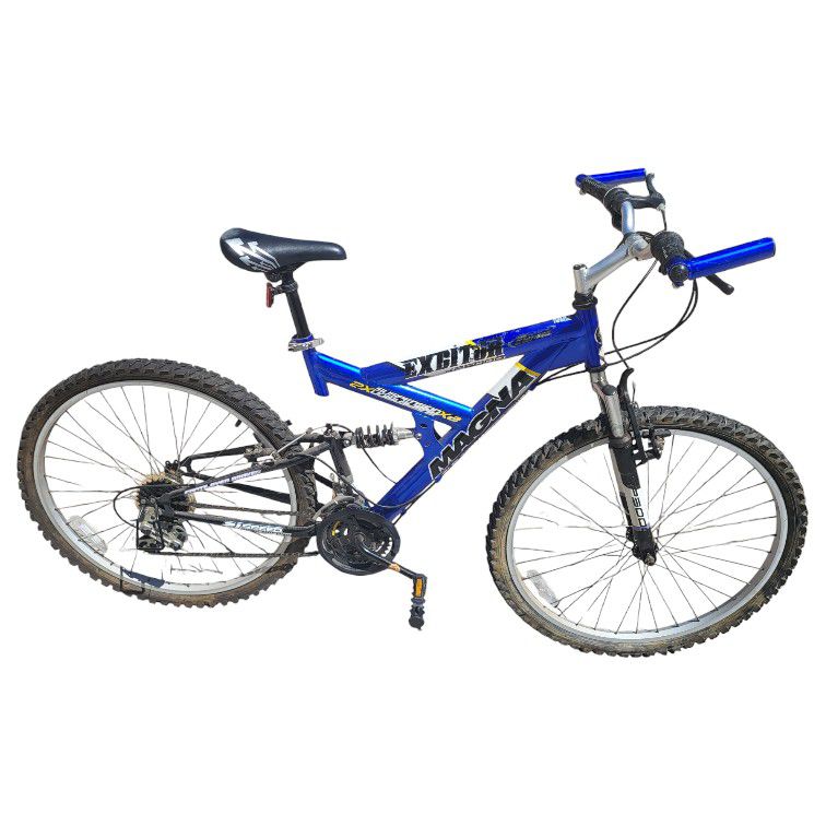 Magna Excitor Mountain Bike, 21 Speed, 26 Inch.