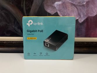 TP-Link Gigabit Power Over Ethernet PoE Injector Adapter TL-PoE150S Networking - $10