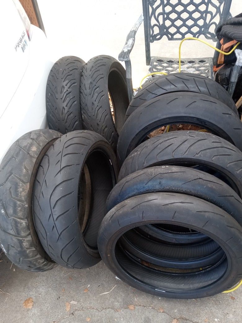 Motorcycle Tires And Installation 180/55/17 &120/70/17 190/60/17