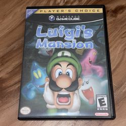 Luigi's Mansion (Nintendo GameCube, 2001) No Manual - Tested- DISC IS MINT