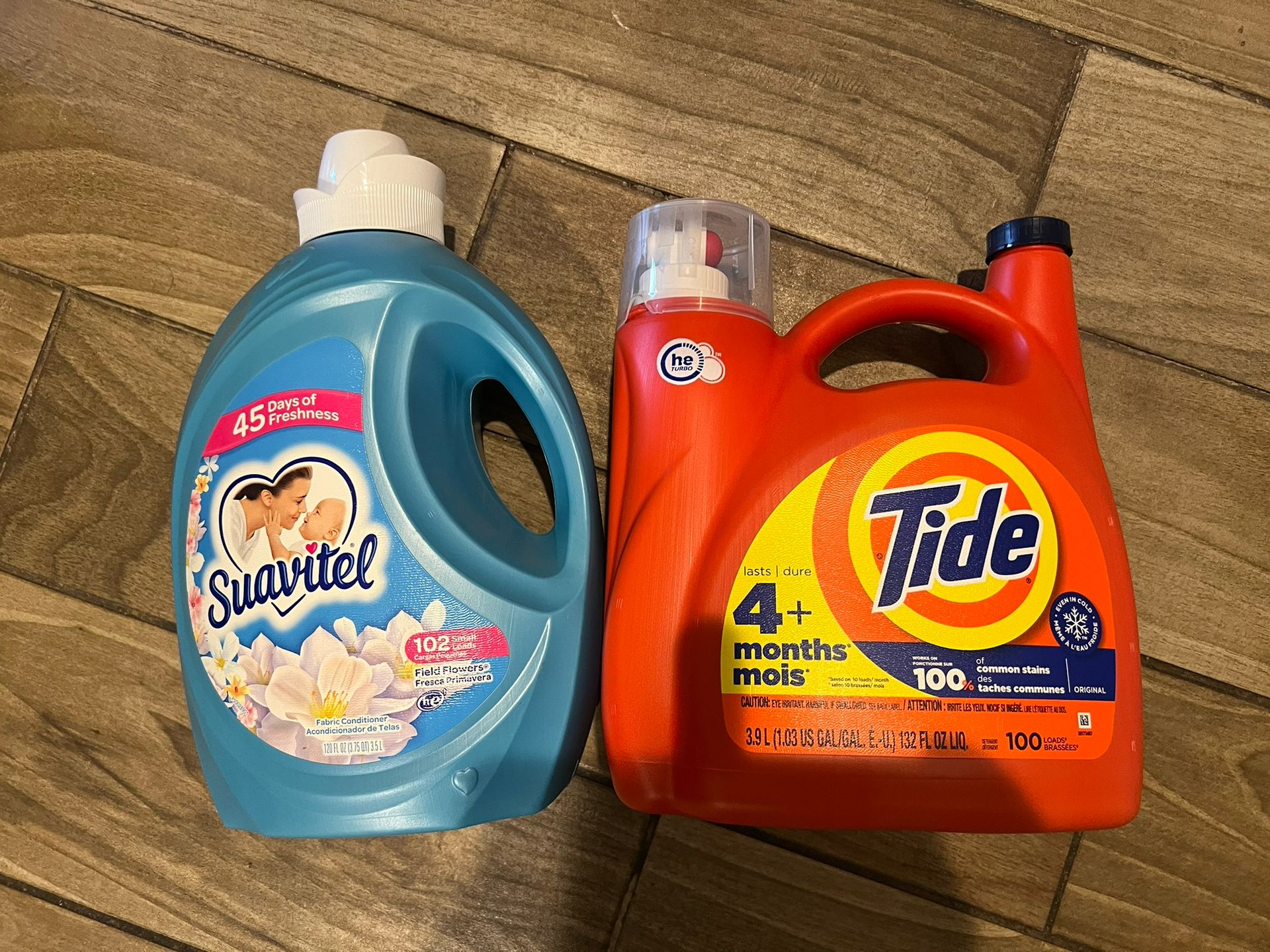 Detergent Tide And Suavitel 2 For$25
