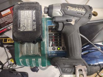 Makita; dc18ra charger Ni-MH & Li-ion 7.2-18v, 18V LXT Lithium-Ion Compact Battery Pack 2.0Ah BL1820B , &XDT15 18V Lithium Ion
Sub-Compact Cordless Im