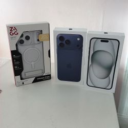 iPhone Boxes and  a new clear cover 