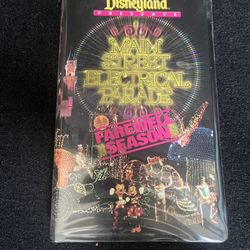 Disneyland Street Parade Vhs 