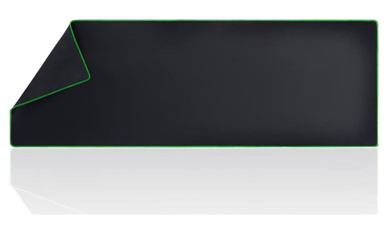 Maximize Your Workspace: Wolaile's Extra-Large Green Computer Mouse Pad