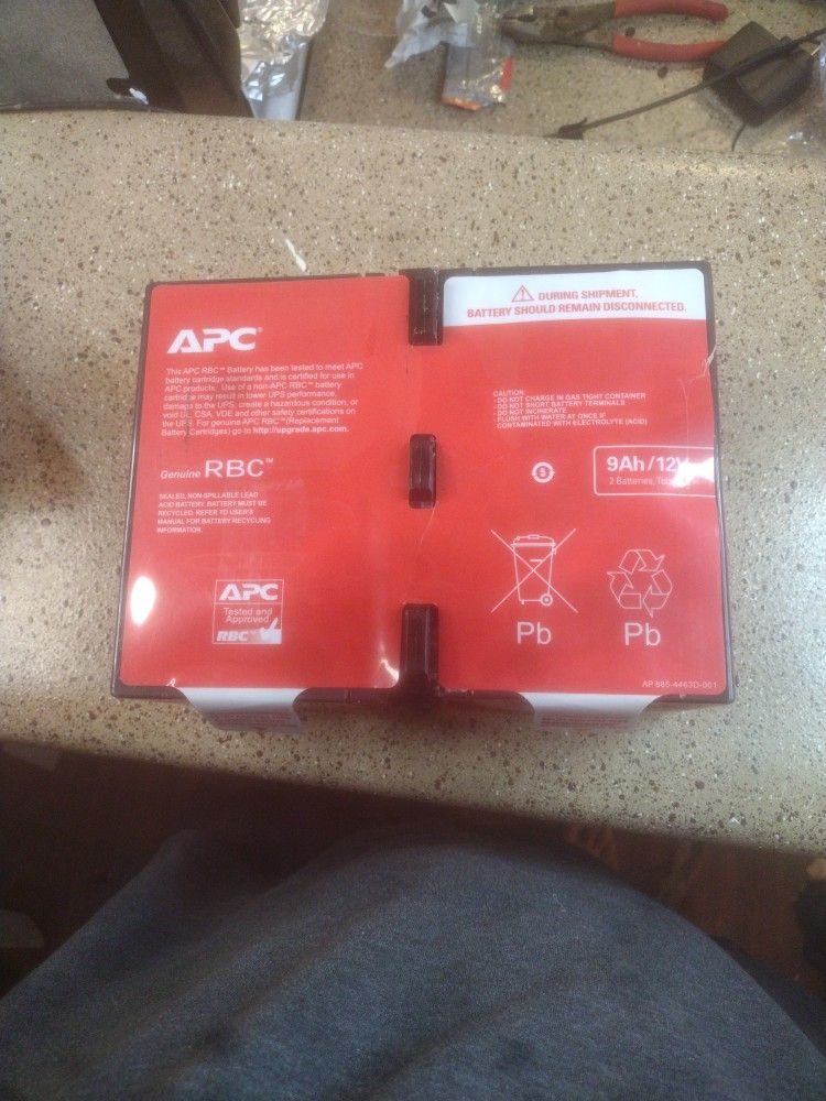 APC UPS Battery Replacement, APCRBC124, for APC UPS Models BX1500M, BR1500G, BR1300G, SMC1000-2U, SMC1000-2UC, BR1500GI, BX1500G, SMC1000-2U, SMC1000-