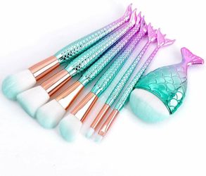 Mermaid brush set