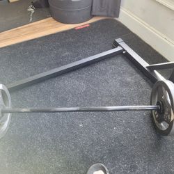 Barbell with 2x 25Ibs Plates 