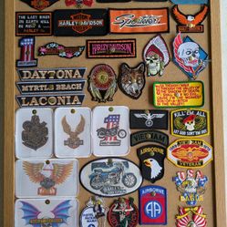 Vintage Patches 1980's Small