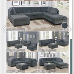 Sectional Sofa Set 