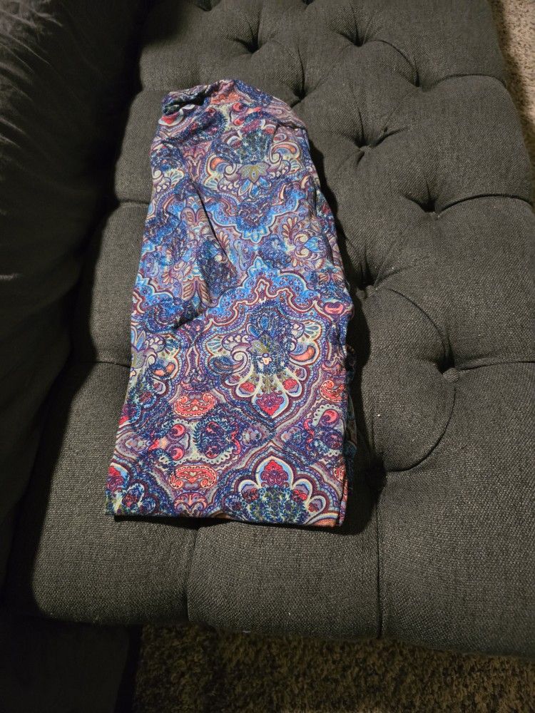 Lularoe Paisley Leggings OS