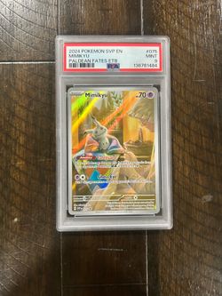 PSA 9 Mimikyu 075 SV: Scarlet & Violet Promo Holo ENG Pokemon TCG 2024