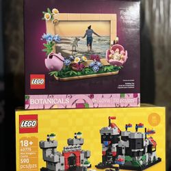 Lego 40916 Botanical Picture Frame+ Lego 40775 Mini Knights 