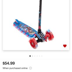 Kids Spiderman Scooter