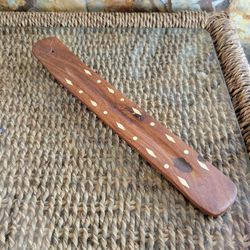 Item Wood Incense Holders - 2 Available