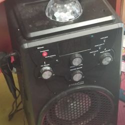 Karaoke Machine With 2 Mics
