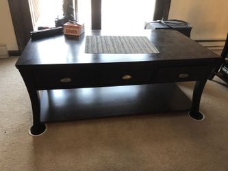 Coffee Table and Entertainment Table