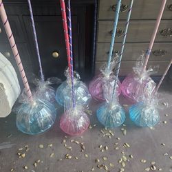 Giant Popsicles With Lights