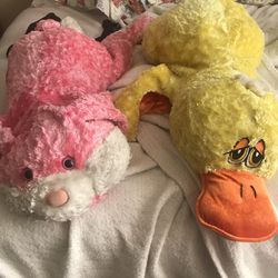 Giant Stuffed Animal Duck And Bunny 2
