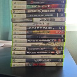 Xbox 360 Games Assorted