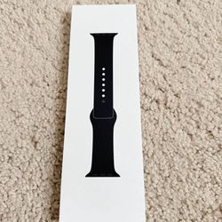 Apple Watch Sports Band Black (42MM / S/M) Brand New 