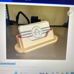 3d Printed Card Holder 