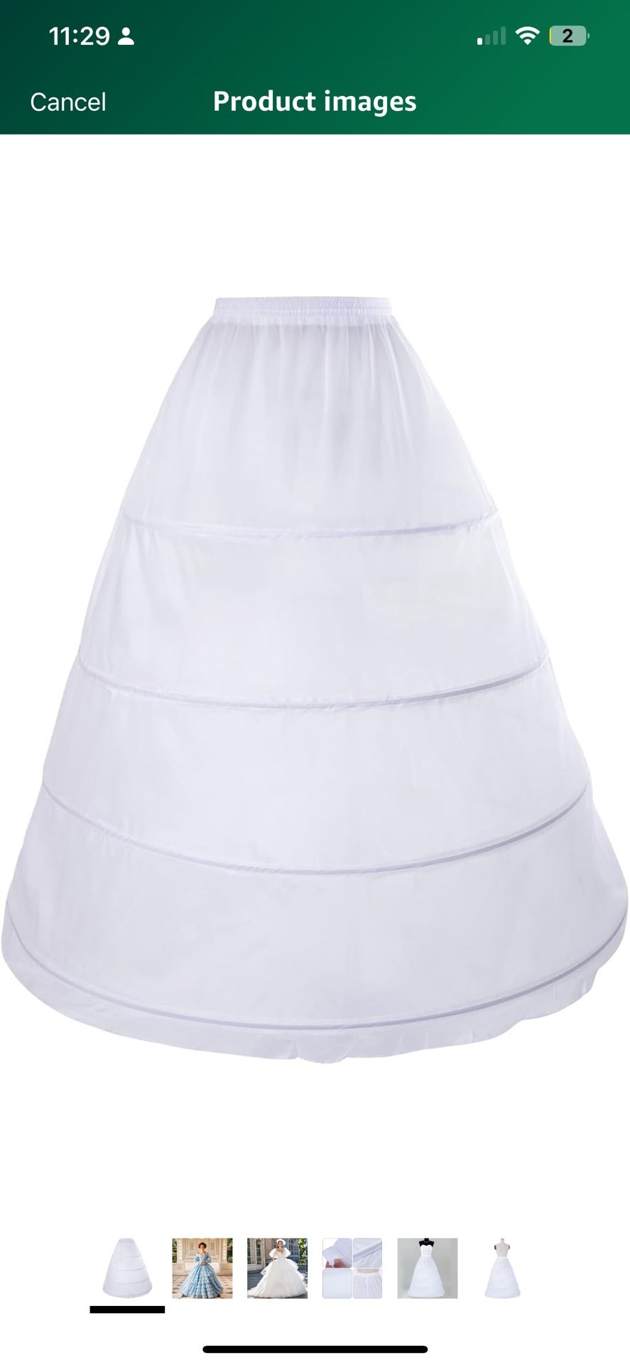 baotongle Women's Hoop Petticoat Crinline Underskirt Petticoat Skirt for Women Under Dress for Wedding Gown Tulle Slips Skirt (US, Numeric, 35, Regula