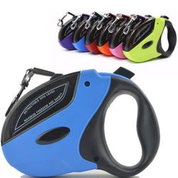 Retractable Dog Leash Heavy Duty,16 Ft Pet Walking Leash for X-Small/Small/Medium/Large Dog Or Cat Up to 110 Lbs, 360° Tangle Free, One-Handed Brake, 