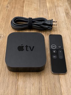 Apple TV 4K (1st Gen) – Remote + Power Cord