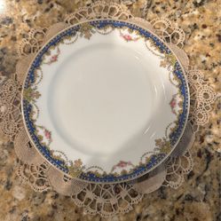(2) Limoges Plates 