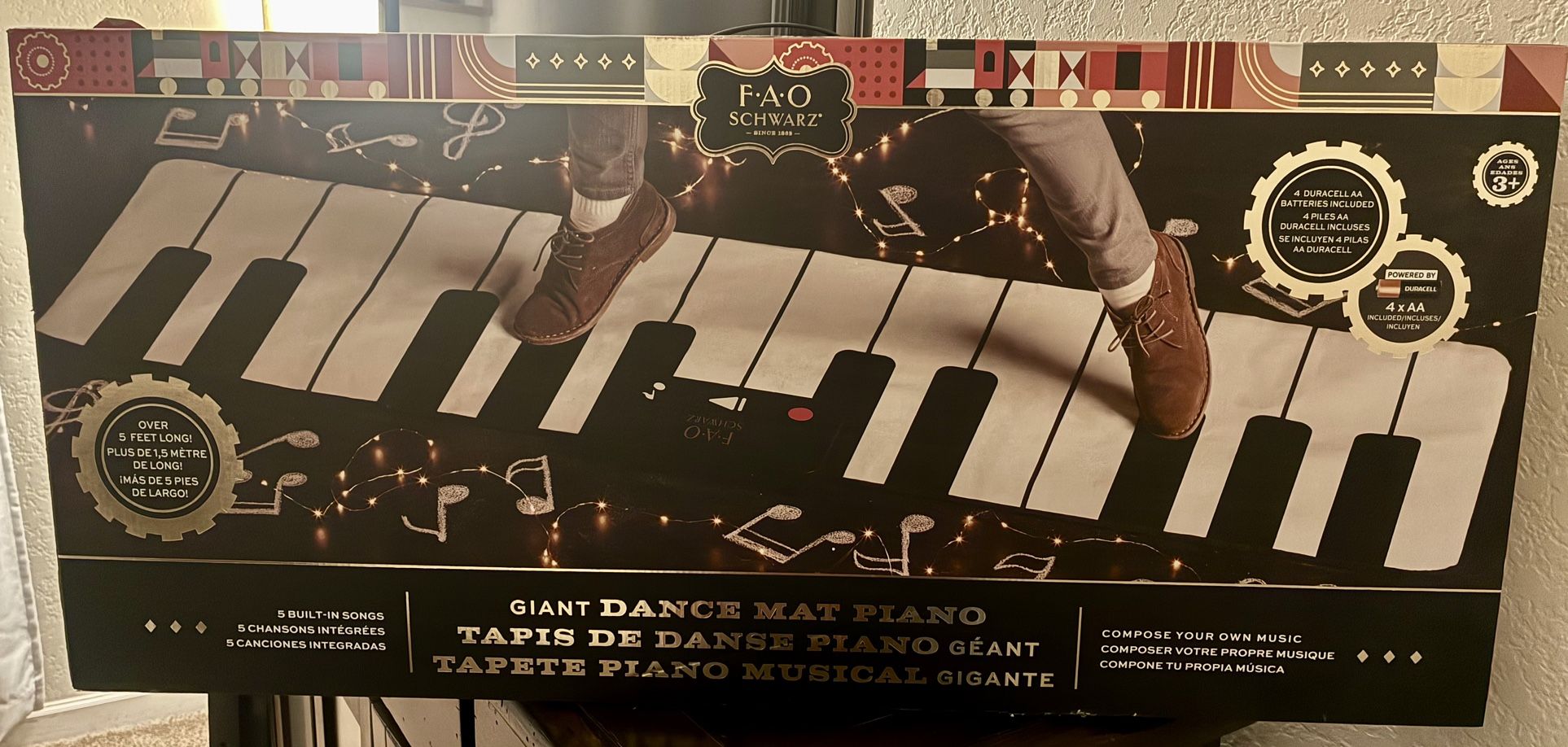 FAO Giant Dance Mat Piano
