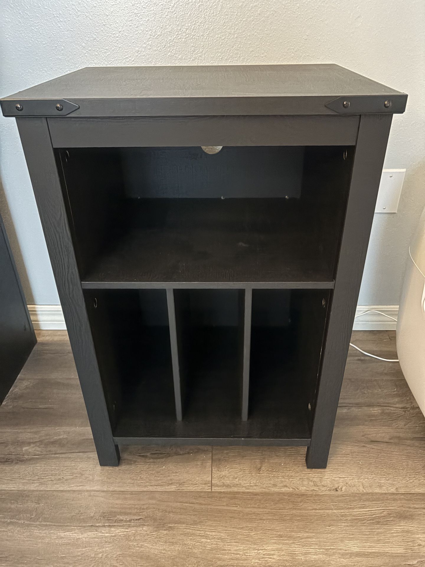 Record Stand With Storage
