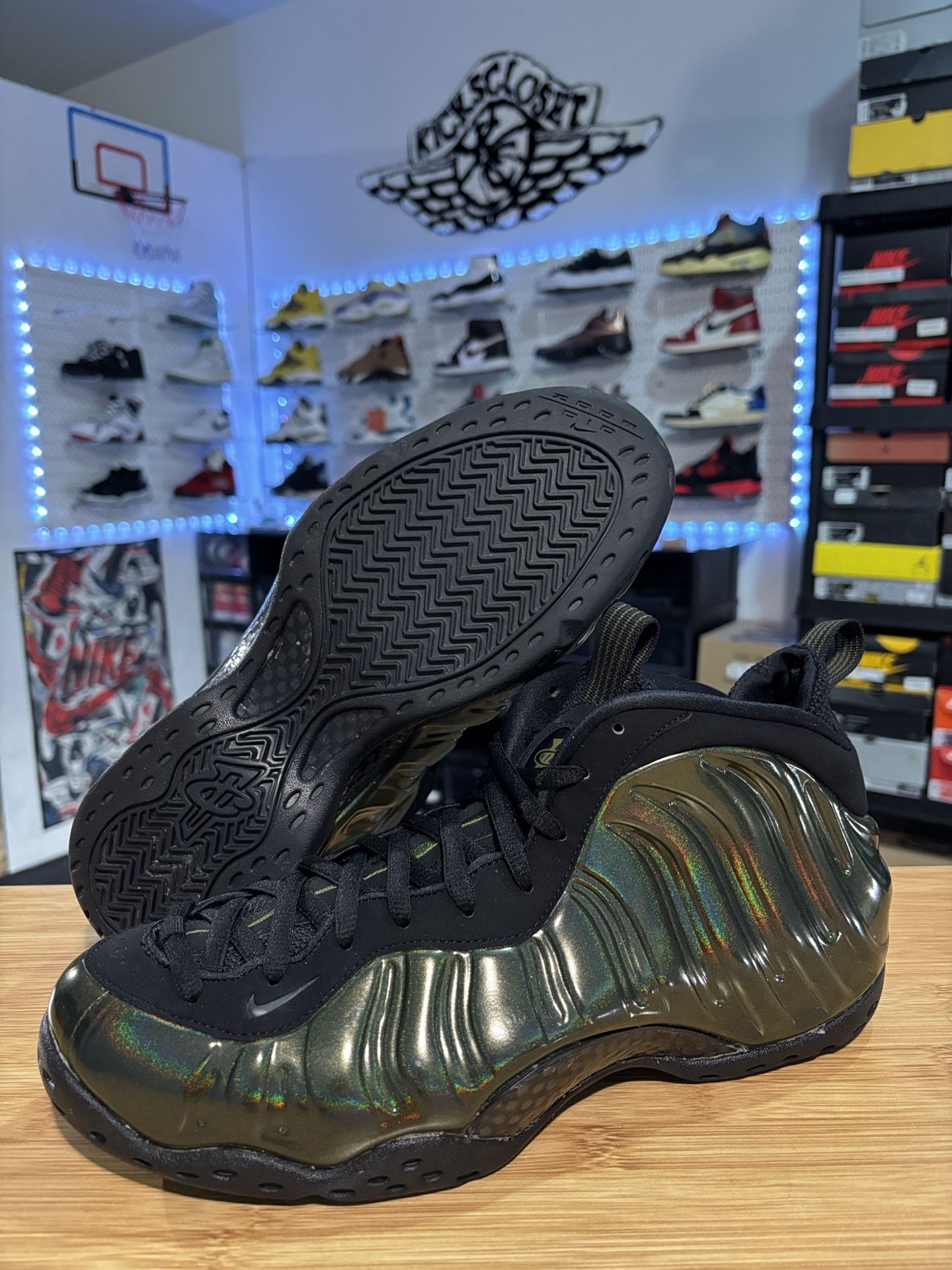 NIKE FOAMPOSITE ONE “LEGION GREEN” SIZE 12