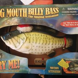 Classic Christmas Edition Billy Bass In Box