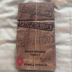 Skateboarding VHS bones, brigade propaganda