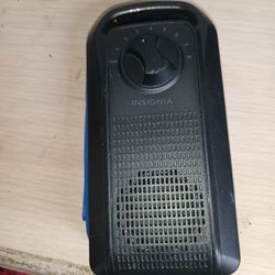 Portable Bluetooth Speaker Pair with built-in Walkie-Talkie - Black  