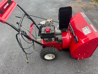Craftsman Electric Start Snowblower 5.5hp. With 24” Clearing Width. Very Good Condition