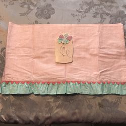 Koala Baby girls valance & light plate