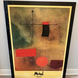 Miro’ Abstrait 44”X60”
