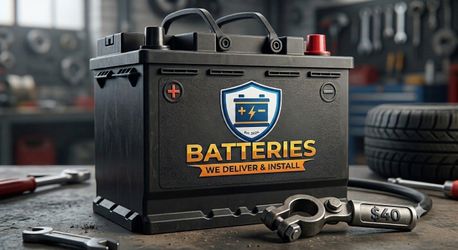 BRAND NEW BATTERIES DELIVERY AND INSTALL