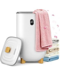 Towel Warmer, 40L Towel Warmers for Bathroom Features 2 Heat Settings, Higher Temperatures and Quicker Heating of Towels, Bathrobes and Blankets, Idea