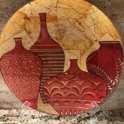 Decorative Glass Plate