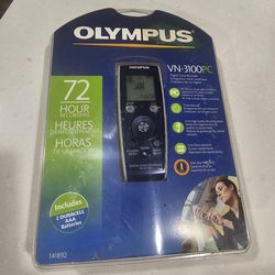 Brand New OLYMPUS VN-3100PC 72 Hr Digital Voice Recorder w/Software, USB Cable