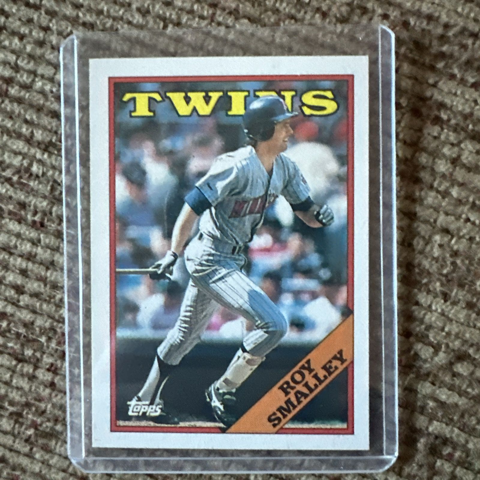 Roy Smalley Trading Card