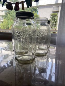 5 ball wide mouth mason jars XL