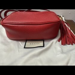 Brand New Red Gucci Cross Body 